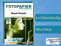 Schwarzwald Mühle 25 Bl. Foto-Papier Royal Classic 240g/m² 10x15