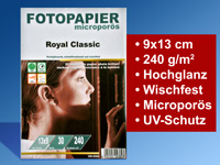 Schwarzwald Mühle 30 Bl. Foto-Papier Schwarzwald Mühle Royal Classic 240g/m² 9x13