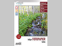 Schwarzwald Mühle 100 Bl. Fotopapier "Lotos" glossymatt 180g/m² A4; Schwere Fotopapiere & -Kartons für Tintenstrahldrucker 