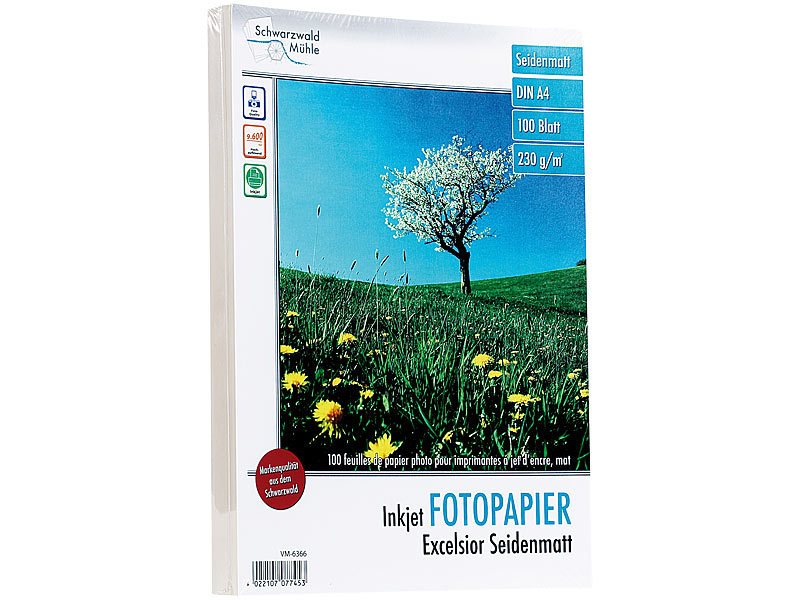 ; Schwere Fotopapiere & -Kartons für Tintenstrahldrucker 